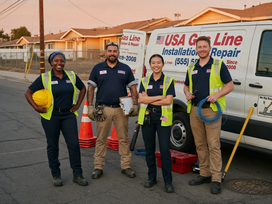 Gas Line Installation company in Peterman, AL